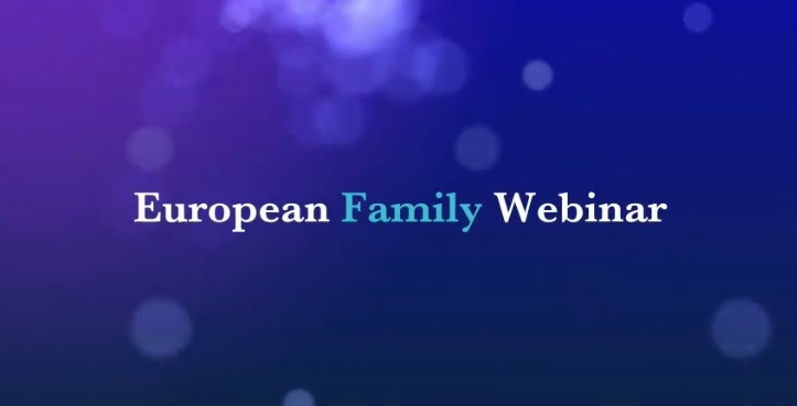 Webinar para la Familia Europea